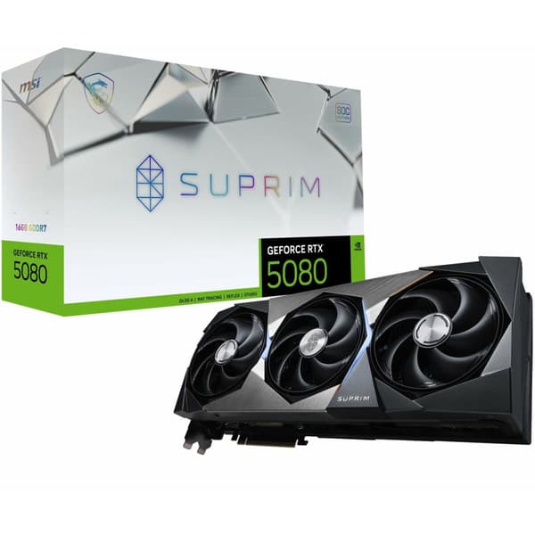 Grafikkort MSI GEFORCE RTX 5080 16 GB GDDR6X