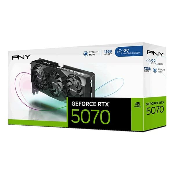 Grafikkort PNY nvidia geforce rtx 5070 12 GB GDDR6X
