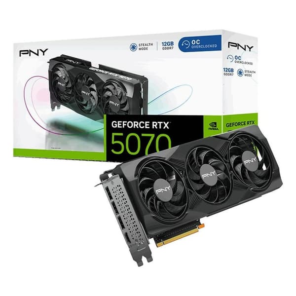 Grafikkort PNY nvidia geforce rtx 5070 12 GB GDDR6X
