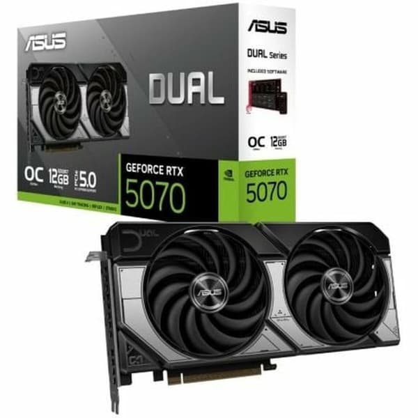 Grafikkort Asus 90YV0M17-M0NA00 nvidia geforce rtx 5070 12 GB GDDR6 Multifärg