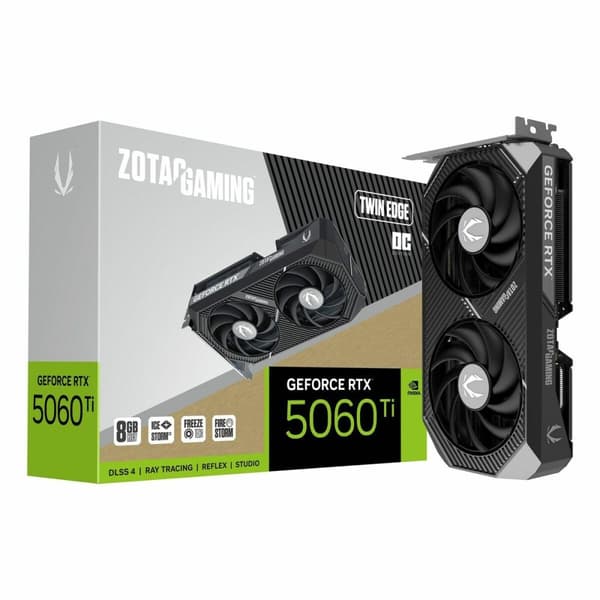 Grafikkort Zotac ZT-B50610H-10M geforce rtx 5060 ti 8 GB