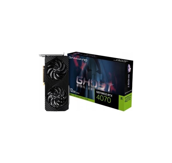 Näytönohjain, GeForce RTX 4070 Ghost 12GB GDDR6 192bit, Gainward musta