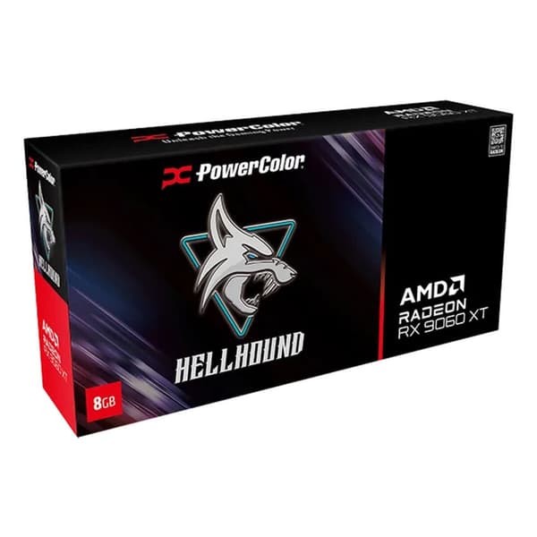Grafikkort Powercolor RADEON RX 9060 XT 8 GB GDDR6