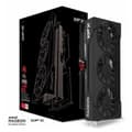 Miniatyrbillede 3 af 3: Grafikkort XFX RX-96TS316B7 RADEON RX 9060 XT 16 GB GDDR6