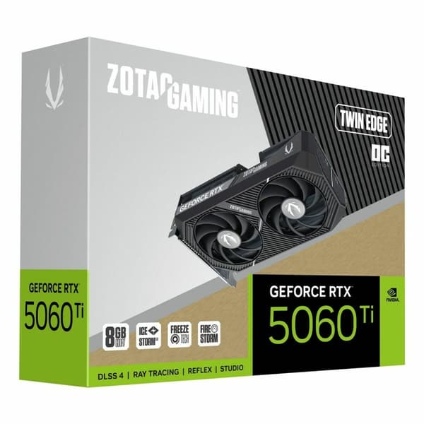 Grafikkort Zotac ZT-B50610H-10M geforce rtx 5060 ti 8 GB