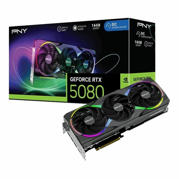 Grafikkort PNY GEFORCE RTX 5080 16 GB GDDR6X
