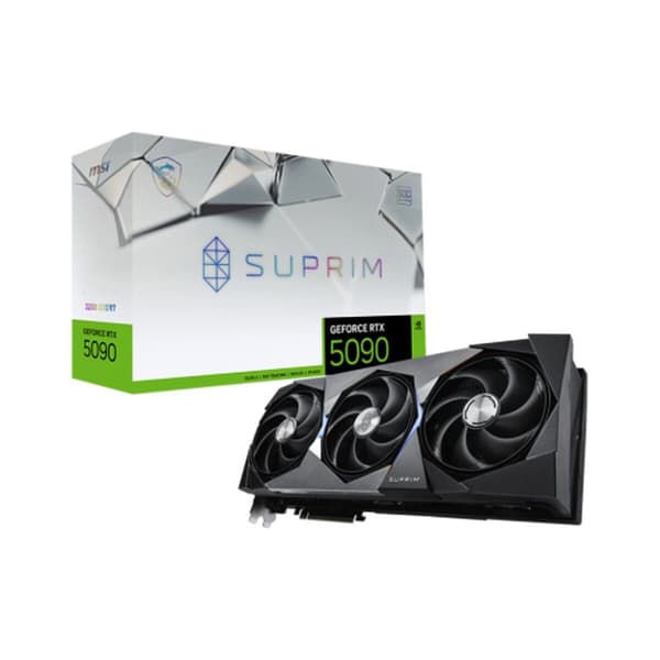 Grafikkort MSI GEFORCE RTX 5090 32G SUPRIM SOC Sort