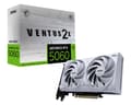 Miniatyrbilde 1 av 5: MSI GeForce RTX 5060 8G VENTUS 2X OC WHITE, GeForce RTX 5060, 8 GB, GDDR7, 128 bit, 7680 x 4320 pixlar, PCI Express x16 5.0