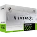 Miniatyrbillede 4 af 11: Grafikkort MSI GEFORCE RTX 5080 16G VENTUS 3X OC WHITE GEFORCE RTX 5080 16 GB GDDR6X