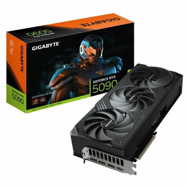 Grafikkort Gigabyte GV-N5090WF3OC-32GD nvidia geforce rtx 5090 GDDR7