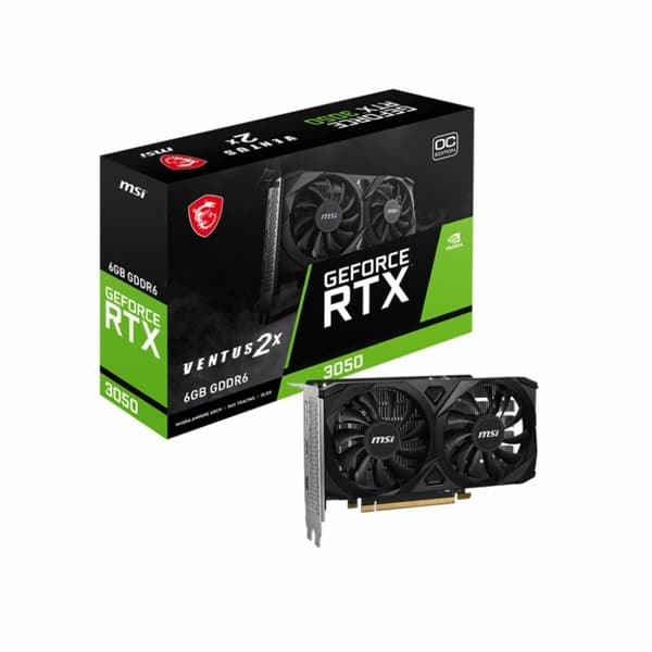 Grafikkort MSI Nvidia GeForce RTX 3050 6 GB GDDR6