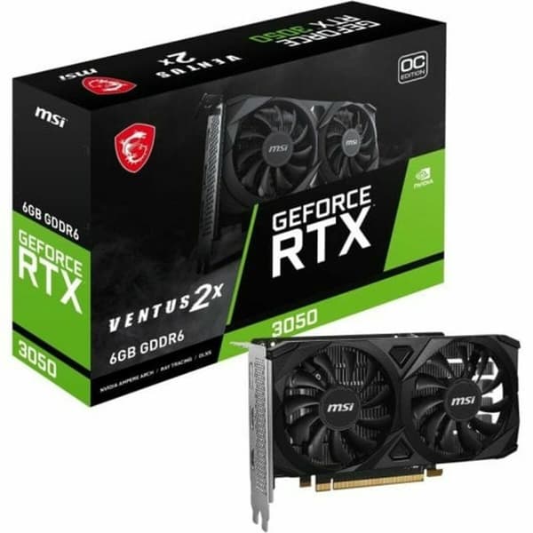 Grafikkort MSI Nvidia GeForce RTX 3050 6 GB GDDR6