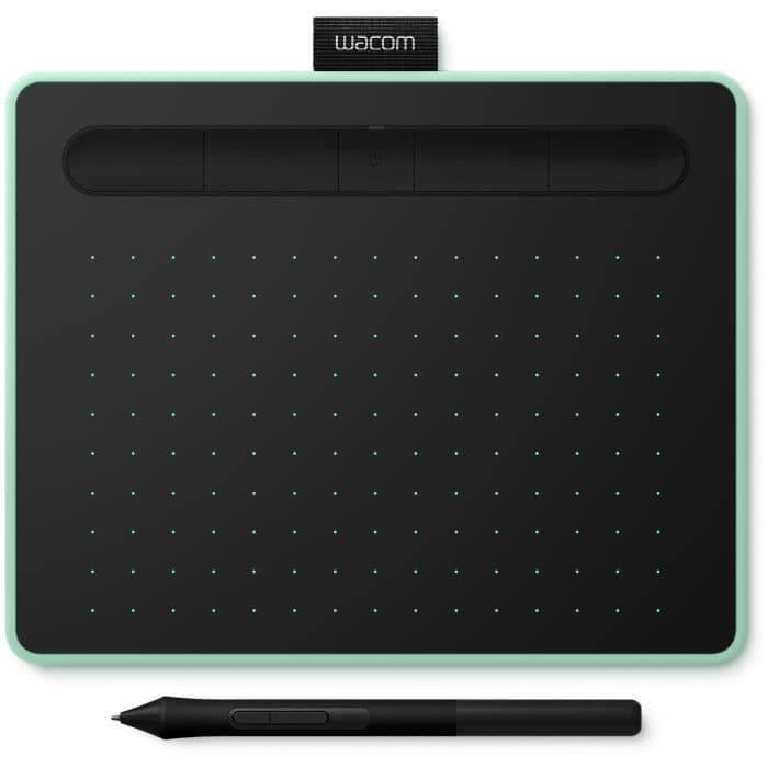 WACOM Intuos S Bluetooth-grafikplatta - pistasch