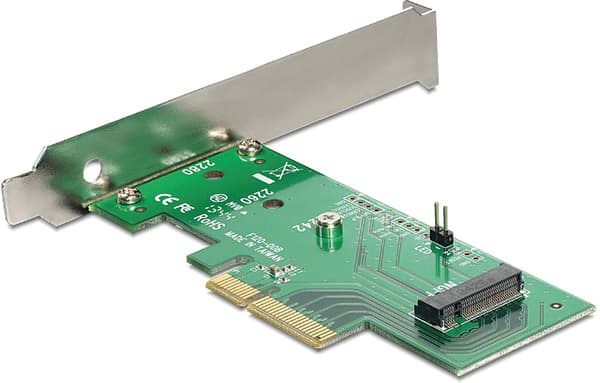 DeLOCK kontrollerkort, PCI-E 4.0 x4, SATA 6, 1M.2 SATA