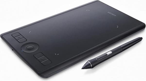 Wacom Intuos Pro (S) -näytönohjain 5080 lpi 160 x 100 mm USB/Bluetooth Black