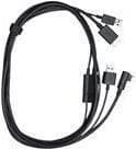 Wacom X-Shape Cable - video/audio/data/virtakaapeli - USB, HDMI-uros virtalähteeseen, digitointiliitin - yhdelle DTC133:lle