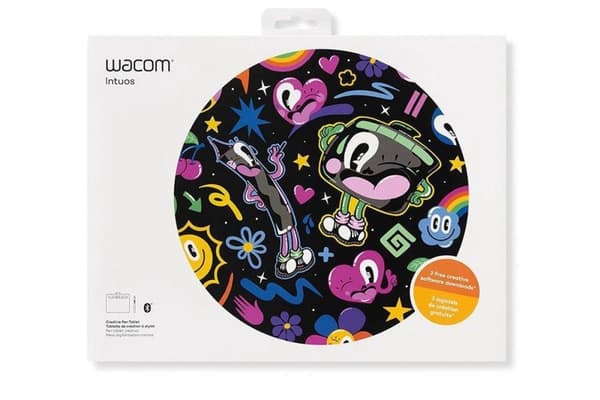Wacom Intuos Pen & Bluetooth - Tegnetablet - Lille - Sort