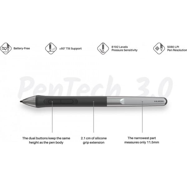 Huion Inspiroy 2 L H1061P -piirtopöytä