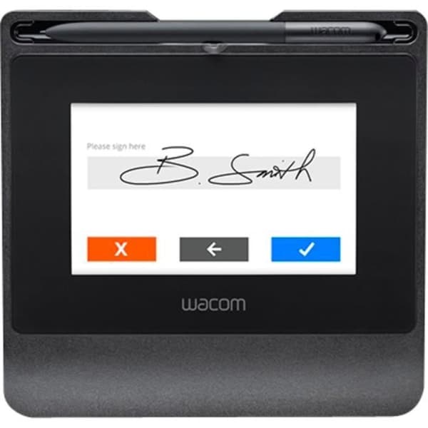 WACOM STU540 Signature Screen Tablet - Svart - Tryckkänslig penna - Antireflekterande yta