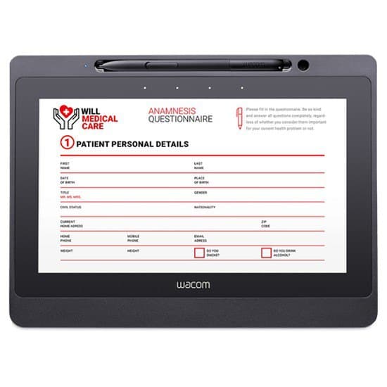 Wacom Dtu-1141b Sort