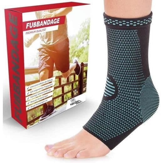 MAVURA ankelbandage »MAVURASports ankelbandage [set med 2 för vänster och höger] ankelbandage ankelbandage