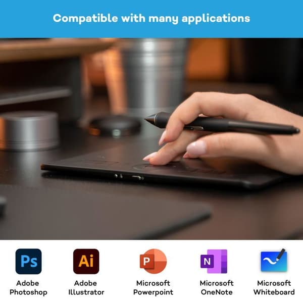 WACOM Intuos Pro Small Digitizer - Multitaktil - Elektromagnetisk