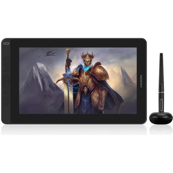 HUION Kamvas 13 grafikplatta med 13,3 tums skärmbildskärm 120 % sRGB-omfång med PW517 batterifri penna