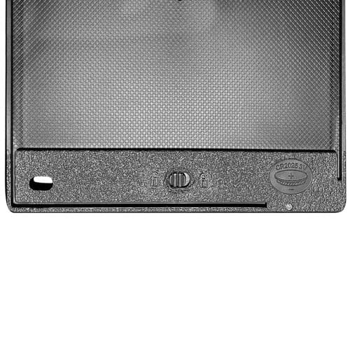 Ritplatta 10" svart XL KRUZZEL 22455