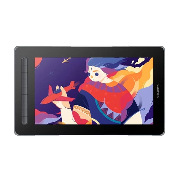 XPPen Artist 13 2. generation grafisk tablet monitor, 13,3" skærm, 8192 trykniveauer,Sort tilføj TypeC Sort
