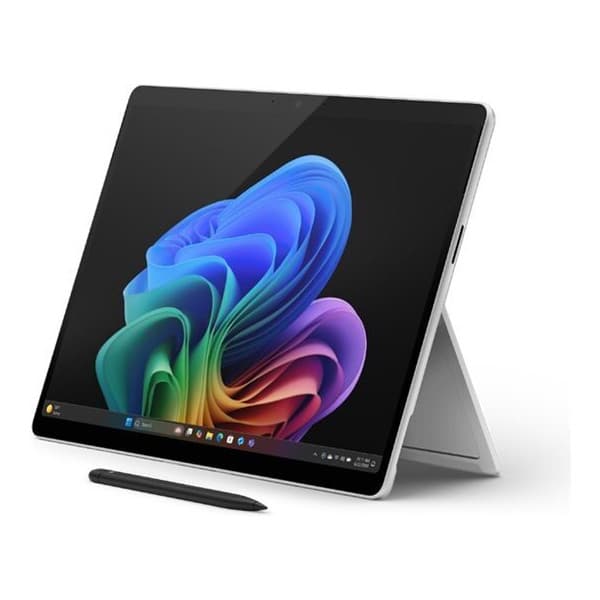 Microsoft Surface Pro Copilot+ 5G -tablet, Win 11 Pro, platina (Commercial) Platina