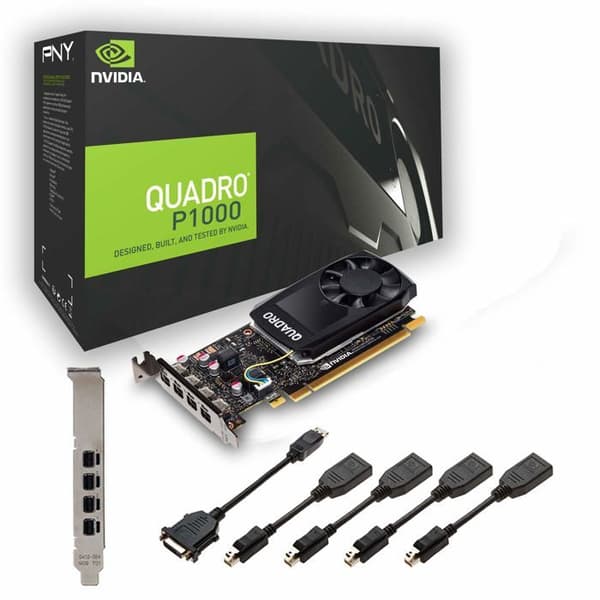 Grafikkort - PNY - Quadro P1000 V2 - 4 GB - Low Profile - GDDR5
