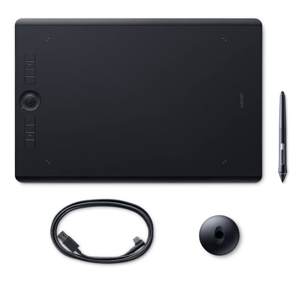 Wacom Intuos Pro Large - Digitizer - 31,1 x 21,6 cm - multitouch - elektromagnetisk - 8 knappar - trådlös, trådbunden