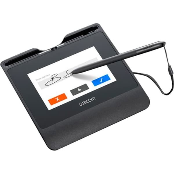 WACOM STU540 Signature Screen Tablet - Svart - Tryckkänslig penna - Antireflekterande yta Svart