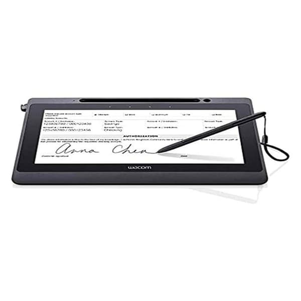 Grafiktablett - Wacom - 10,6 Display Pen Tablet - Upplösning 2540 lpi - Aktiv zon 223,2 mm - Färg Svart