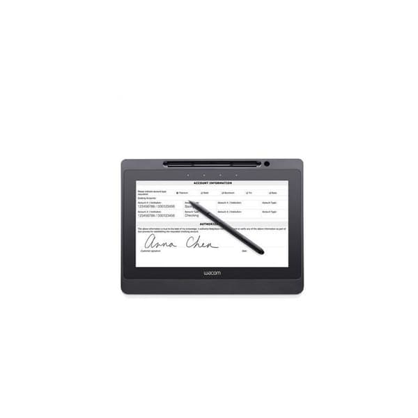 Grafiktablett - Wacom - 10,6 Display Pen Tablet - Upplösning 2540 lpi - Aktiv zon 223,2 mm - Färg Svart