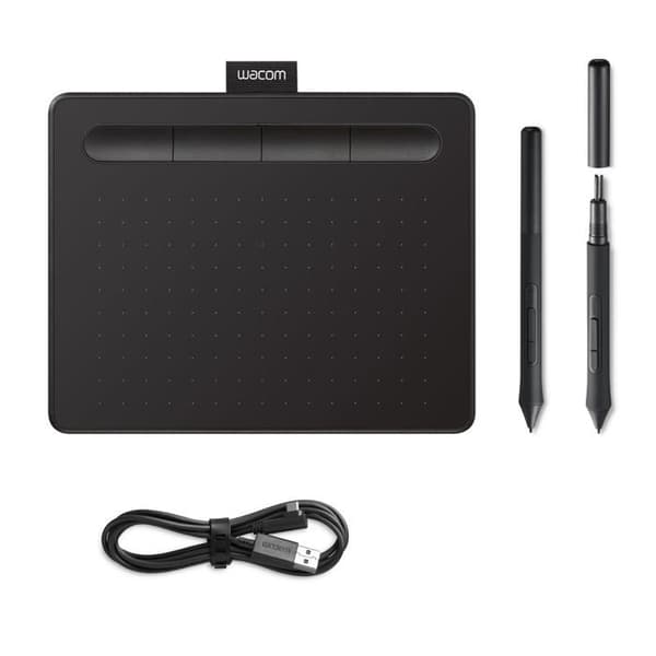 WACOM Intuos Creative Pen Small Digitizer - Svart - 15,2 x 9,5 cm - 4096 trycknivåer