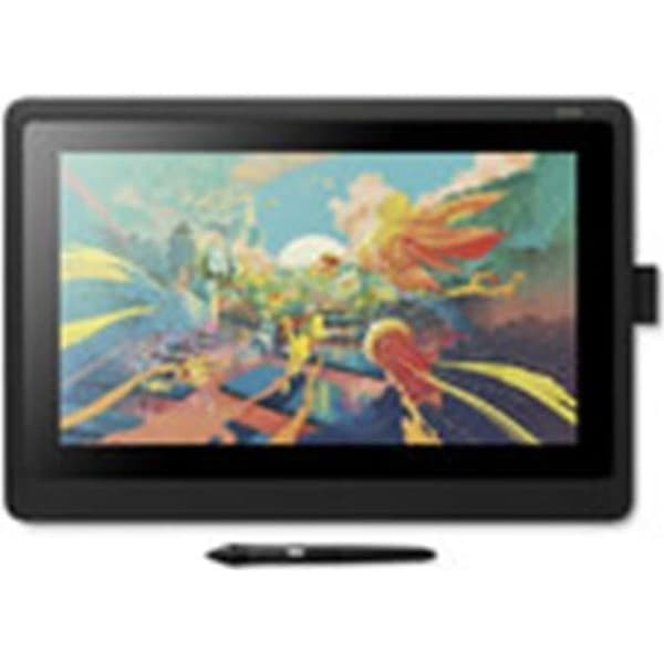 Wacom grafikplatta Touch-grafikplatta med 15,6'' Full HD-skärm och penna (PC/MAC) - 8192 trycknivåer - Svart