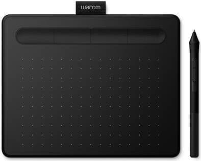 Wacom Intuos Creative Pen Small - Digitizer - 15,2 x 9,5 cm - elektromagnetisk - 4 knappar - trådbunden - USB - svart (CTL-4100K-N)
