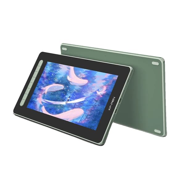 12-tommers grafisk tablet monitor, 8192 niveauer af trykfølsomhed, USB-C forbindelse,Grøn