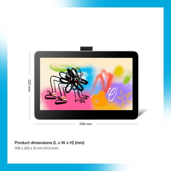 WACOM One pen/touch-skärm 13'