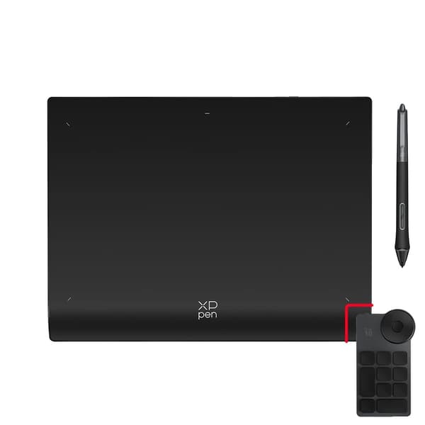 XPPen Deco Pro Gen 2 Grafikplatta, 16K Trycknivåer, Trådlös Anslutning,Deco Pro LW(ACK05)