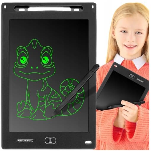 GRAFISK RITPLATTA ZNIKOPIS-tavla + stylus för barn KRUZZEL