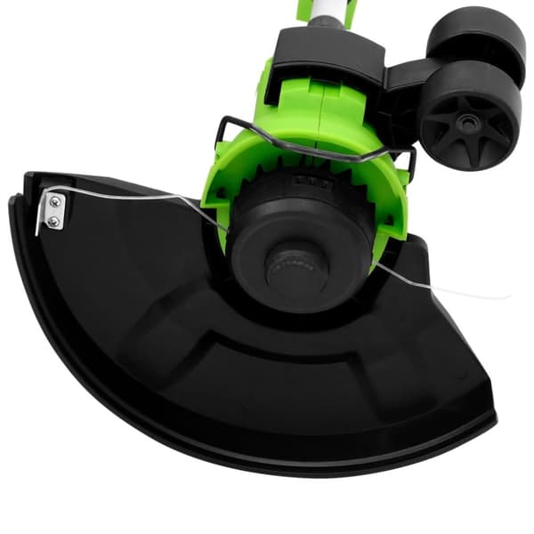 vidaXL Elektrisk gressklipper med teleskopstang 29 cm 550 W