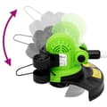 Pikkukuva 7 / 9: vidaXL Teleskooppivartinen sähkökäyttöinen ruohotrimmeri 29 cm 550 W