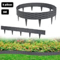 Miniatyrbild 1 av 4: PP plast gräsmatta kant - LZQ - Antracit - 5m