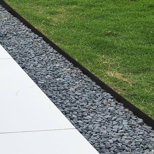 Gräsmattekant i plast - LZQ - Klipperkant - Höjd 78 mm - Utläggare (36 stycken, längd 36m)
