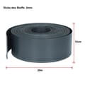 Miniatyrbild 2 av 4: Gräsmattkant - XMTECH - 20m - PP-plast - Antracit - 11,8 cm hög