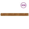 Miniatyrbild 3 av 11: vidaXL Rabattkanter 50 st 10x103 cm flexibelt cortenstål