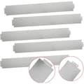 Miniatyrbild 3 av 4: YUENFONG 5m Trädgårdskant Gräsmattkant Galvaniserad metall stål Flexibelt dekorativt staket, 100 cm x 15 cm, 5 stycken