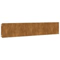 Pikkukuva 6 / 11: vidaXL Nurmikonreunukset 10 kpl 20x103 cm joustava Corten-teräs -  Ruohotrimmerit
